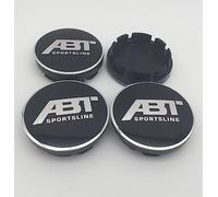 4 pcs Car Hub Centre Caps for ABT 56mm 60mm 65mm 68mm Waterproof DustProof Wheel Decoration Cover,F-56mm