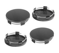 4 Pcs Car Hub Centre Caps for Citroen C1 C3 C4 Cactus C-Zero Berlingo Multispace Picasso Spacetourer, Wheel Center Covers Wheels Rim Cover DustProof Decoration Waterproof Wear-Resistant Center Cap