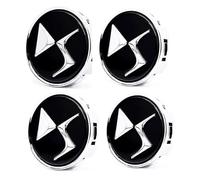 4 Pcs Car Hub Centre Caps for DS5 60mm Wheel Center Caps Cover Centre Badge Hub caps Rim Decoration Emblem Accessories Rims