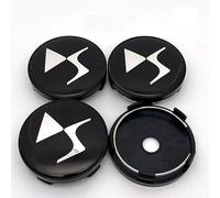 4 Pcs Car Hub Centre Caps for DS7 DS 7 Crossback 2018 2020, Waterproof Anti Dust Hub Cover Tyre Rim Exterior Accessories Auto Accessories,B
