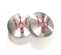 4 Pcs Car Hub Centre Caps for Maserati Ghibli 59.5mm, Waterproof Wheel Covers DustProof Hub Caps Hub Cover Rim Caps Wheel Hub Cover Accessories