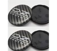 4 Pcs Car Hub Centre Caps for OZ Racing M582 55mm, Hub Caps Wheel Center Caps, Waterproof DustProof Wheel Decoration Cover, Car Exterior Decoration Accessories