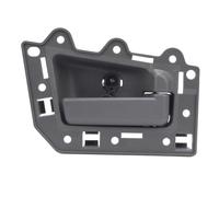 4 Pcs Car Interior Door Handles Front Rear Left Right Grey Comfortable Grip 1