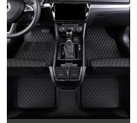 4 Pcs Car Leather Floor Mats for Lexus NX 350H 2021+, Custom Front Rear Row Carpet Waterproof NonSlip All Weather Protection Interior Accessories,Black
