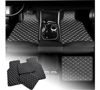 4 Pcs Car Mat Water Proof for Mitsubishi Colt Turbo/Hybrid 2023 2024, All Weather Full Coverage Car Leather Floor Mats Carpets Interior Accessories,B