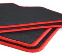 4 Pcs Car Mats For Lynk Co 01 02 03 05 06 08 09 900, car floor mats, car foot mats, Anti-Slip, Heavy Duty Performance All Weather Protection,Red