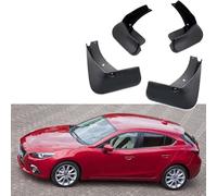 4 Pcs Car Mud Flaps for Mazda 3 Hatchback 2014-2018, Front/Rear Wheel Mudflaps Car Accessories Waterproof Splash Protection Fender