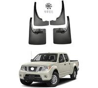 4 Pcs Car Mud Flaps for Nissan Navara NP300 Frontier 2005-2022, Front Rear Wheel Fender Splash Guards, All Weather Exterior Accessories.