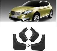 4 Pcs Car Mud Flaps for Suzuki SX4 S-CROSS 2014-2019, Front/Rear Wheel Mudflaps, Waterproof Splash Protection Fender, Winter Sediment Protection
