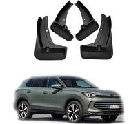 4 Pcs Car Mud Flaps for VW Tiguan R-Line 2023~2024, Front Rear Splash Guards Wheel Protection Splashproof Mudguards Accessories