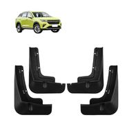 4 PCS Car Mud Flaps for Wuling Xingchi Alvez 2022-2025, Front & Rear Splash Guards Durable Plastic Mudguards for Cars Wheels Mudguards Accessories