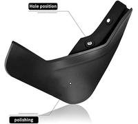 4 Pcs Car Mud Flaps Front Rear Mudguard for Mer-cedes Benz GLC Coupe (Without Pedal) 2020-2021,Full Set Car Wheel Fender Splash Guards Protector,No Drilling Required
