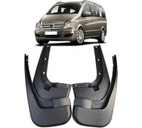 4 Pcs Car Mud Flaps Kit For Mercedes Benz Vito Viano W639 2012-2015, Easy Fit Mudguards Splashproof Waterproof Front Rear Guards