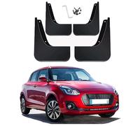 4 pcs Car Mudguard Mud Flaps for 2017 Suzuki Swift VI, Front/Rear Wheel Mudflaps Durable Waterproof Splash Car Mud Flaps