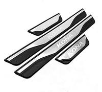 4 Pcs Car Outer Protector Stainless Steel Kick Plates,car Welcome Pedal,scratch-resistant Door Sill