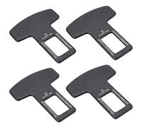 4 Pcs Car Seat Belt Clip Buckle,Car Seat Belt Restraints Connector,Seatbelt Clips Slot Plugs Adjuster for Most Vehicles to Make Your Driving More Comfortable Flexible Accessories