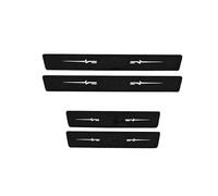 4 Pcs Car Sill Protectors Strips for Peugeot 206 207 307 308 3008 4008 5008 GT Line, Door Protector Guard Carbon Fiber Sticker Protective Car accessories