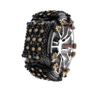 4 Pcs Car Snow Chains, Compatible with Benz E-Class C-Class S-Class A-Class, Adjustable Emergency Anti-Skid Emergency Traction Tyre Chain,Black