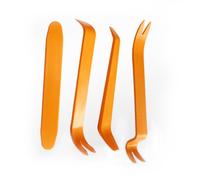 4 Pcs Car Trim Removal Pry Tool ABS Car Plastic Trim Removal Tool Reusable Plastic Trim Removal Tools 4 Different Car Trim Tool for Car Automotive Interior Trim Panel Door Window Audio Dashboard