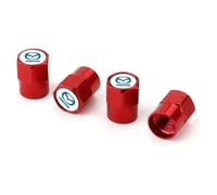 4 Pcs Car Tyre Valve Caps for Mazda MX-5 Dust-Proof Stem Dust Leakproof Air Covers Easy-Grip Screw-On Caps Tire Cap Accessories