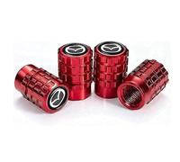 4 Pcs Car Tyre Valve Caps for Mazda MX-5 Dust-Proof Stem Dust Leakproof Air Covers Easy-Grip Screw-On Caps Tire Cap Accessories