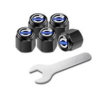 4 Pcs Car Tyre Valve Caps for Volvo S50 S60 S80 S90 XC50 XC60 XC70 XC90 C30 C70 V50 V50 V70 V90, Car Wheel Valve Stem Caps Corrosion Resistant Premium Leak-Proof Dust Caps, Car Wheel Accessories