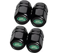 4 Pcs Car Tyre Valve Dust Caps for Land Rover Discovery Range Rover Sport Defender Land Cruiser LR2 3 4, Alloy Tyre Valve Stem Covers, Universal Dust Caps for Car Tires, Wheel Accessories