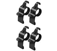 4 Pcs Car Umbrella Holder, Umbrella Hooks For Car Boot, Cars Trunk Storage Holder, Hanger Clip For Trunk, Backseat, Seat Visor, Storage Accessories, Stowage Stand For Wallet, Towel