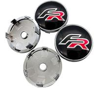 4 Pcs Car Wheel Center Caps for FR+ 60mm,Waterproof DustProof Stable Car Wheel Hub Center Caps Replacement Decorate Accessories