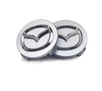 4 Pcs Car Wheel Center Caps for Mazda MX-5 2005-2015 52MM, Hub Covers DustProof Accessories