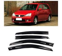 4 Pcs Car Wind Deflectors for Suzuki Liana 2006-2013, Car Deflector Side Door Window Visor Windproof Rain Guards Vent Cover, Front Rear Window Trim Strips Shield