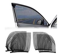 4 Pcs Car Window Shades for Volvo EX30 2025-2026, Breathable Car Window Mosquito Net, Side Window Shade Blocks UV Rays, for Travel Camping Nap