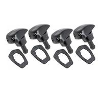 4 Pcs Car Windscreen Wiper Jet Nozzles - High-Performance Water Sprayers for Windshield Cleaning, Compatible with Most Vehicles