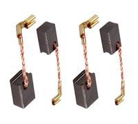 4 PCS Carbon Brushes CB459 Angle Grinder Carbon Brush Replacement Compatible with Makita GA4530R CB459 GA4534 GA5030 JS1000 PJ7000 TM3000C Electric Motor Power Tool Part(2 Pair)