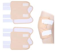 4 Pcs Castor Oil Pack Wrap Kit Knee, Castor Oil Pack Wrap Kit Organic Cotton, Castor Oil Wrap Knee, Castor Caster Oil Packs, for Relief Knees Legs Arms Calf Pain Sleep Aid