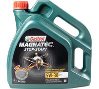 4 Pcs Castrol Magnatec Stop&Start 5W-30 C2 Synthetic Engine Oil 4L