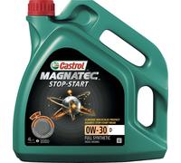 4 Pcs Castrol Magnatec Stop-Start Engine Oil 0W30 D Q3 4L