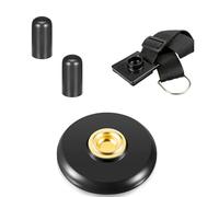 4 Pcs Cello Endpin Anchor Set Include Cello Strap Stopper Cello Non Slip Mat Cello Rubber Tip Floor Protectors for Cellist Practice Performance Cello Bass Instrument Accessories