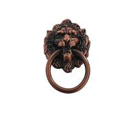 4 Pcs Chinese Antique Brushed Cabinet Wardrobe Door Home Improvement Hardware Handle(Red)