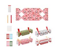 4 Pcs Christmas Money Gift Boxes, DIY Candy Christmas Moneys Holders for Cash, Funny Surprise Cashes Boxes for Cash Pull, Exploding Cashes Roll Pull Pouch,Creative Ways to Give Money Gifts