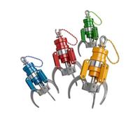 4 Pcs Claw Grabber Fidget Keychain for Adults - Stress Relief Sensory Desk Toy, Office Anxiety Relief with Squeeze & Press Function, DIY Accessory，Gifts for Adult to Relief Stress Pass The Time