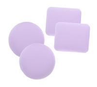 4 pcs Cotton Makeup Sponge Dual Use Wet Dry Applicators for Foundation Skin Friendly Reusable Easy to Clean for Home Beauty Salons