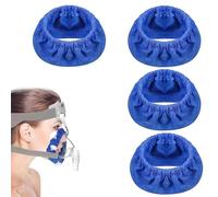 4 Pcs CPAP Mask Liners - Soft Cotton Full Face Mask Cushion Covers - Reusable Elastic CPAP Mask Accessories for Most Full Face Masks