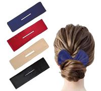 4 Pcs Curlers,French Twists Lazy Hair Curlers, Reusable Curlers for Women and Girls (4 colors)