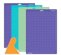4 PCS Cutting Mat for Cricut Joy Xtra,8.5 x 12 Inch Adhesive Sticky Cutting Mats Non-Slip Accessories for Cricut Joy,Mat for Accessories(Standardgrip, Lightgrip, Stronggrip)