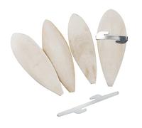 4 PCS Cuttlefish Bone(12-13cm), Birds Parrots Chewing Toys with 2 Pcs Metal Holder Natural Cuttlefish Bone Bird Pet Molar Toy for Parrots Cage Birds Reptiles Tortoises Snails