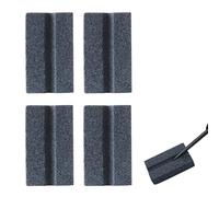 4 Pcs Darts Sharpener,Darts V-Sharp Sharpening Stone,Black Dart Sharpener Easy polishing and deburring,Wear-Resistant Professional Repointing Sharpeners Tip,Dart Accessories for Personalised