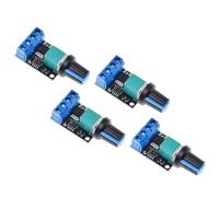 4 Pcs DC Motor Speed Controller 5V-16V 10A PWM Regulator With On/Off Switch For Fan Aquarium LED Dimming
