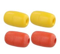 4 PCS Deep Water Floats, Crab Trap Floats, 4.3” x 2.8” Oval Water Floats, Fishing Marker Buoys, Kayak Stabilizers, Marine Rope Floats for Fishing Locating, Anchor Lines, Swimming Pools