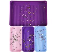 4 Pcs Diamond Art Trays Rhinestone Bead Organizer Tray for DIY Crafts